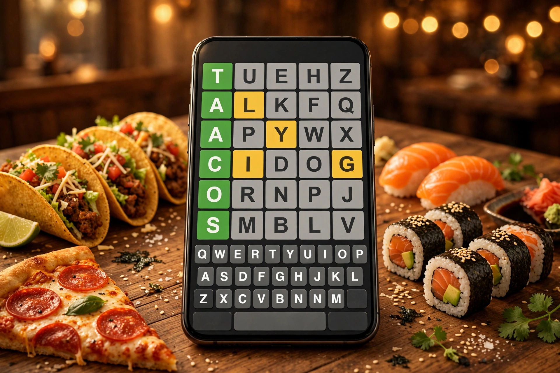 Foodle — guess the savoury dish Wordle-style, from tacos to pad thai