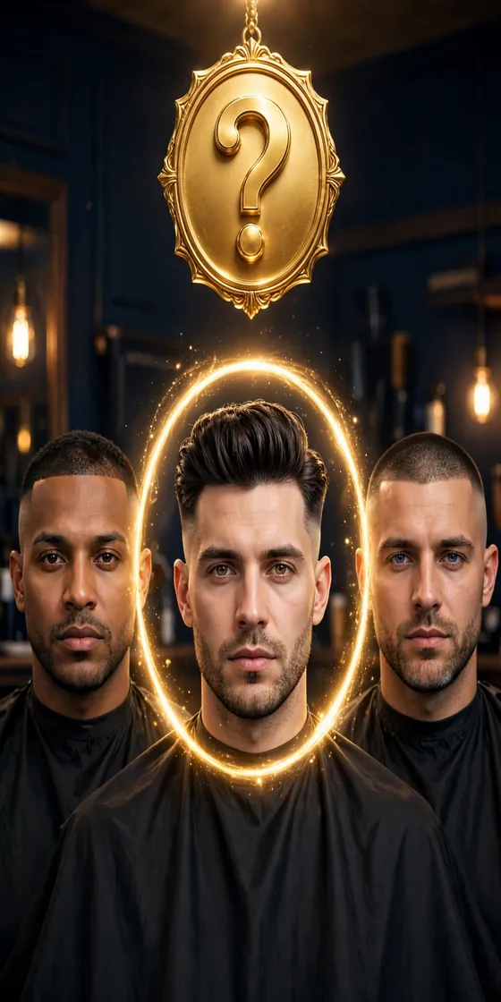 Name That Cut — see a client's photo and name the haircut, beard or moustache